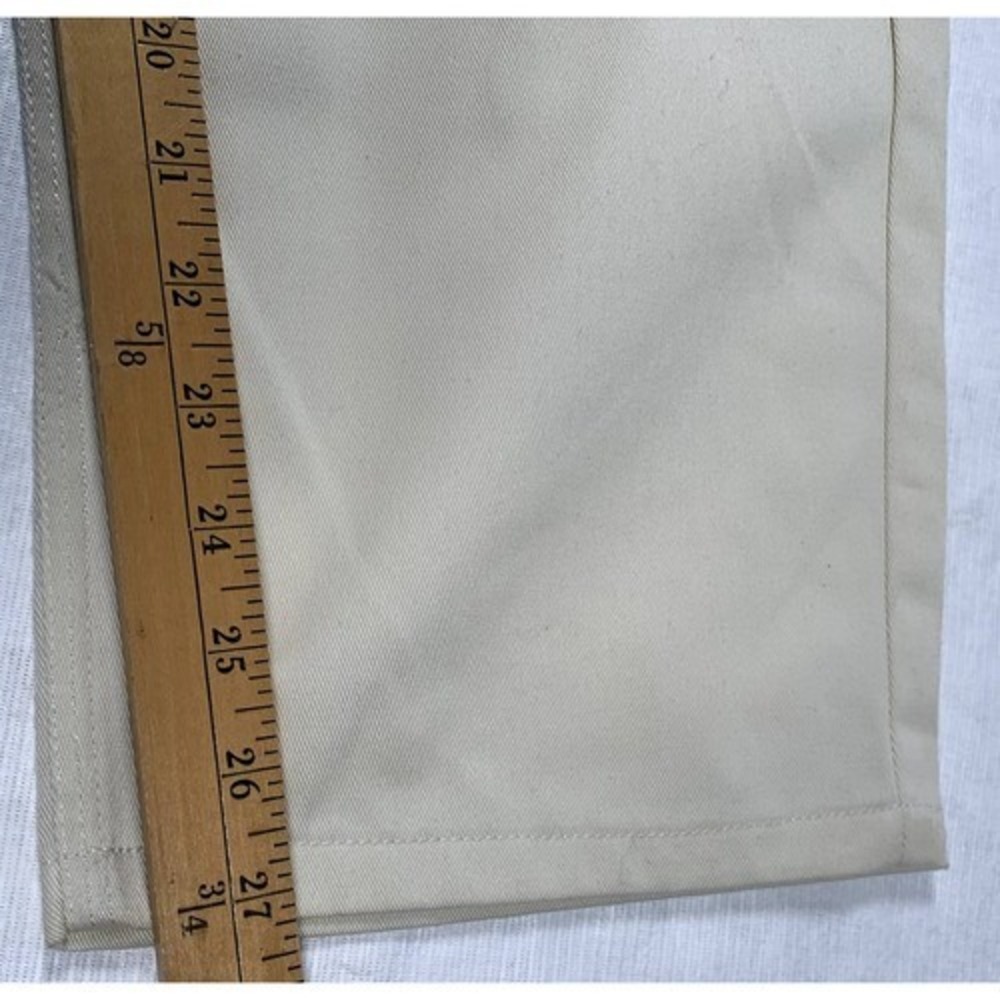 HUF NWT Womens Cream Twill Work Pants Straight Leg Skate Trousers Size 30 - Picture 6 of 9